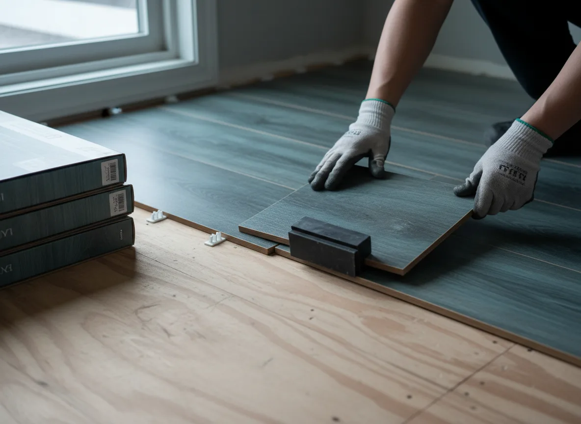 Luxury Vinyl Plank Installation company in Cushing, IA